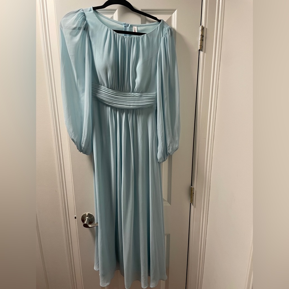 Elegant Light Blue Dress